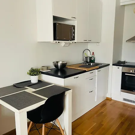 아파트 Scandinavian Design Stylish 1br Heart Center With Balcony 12