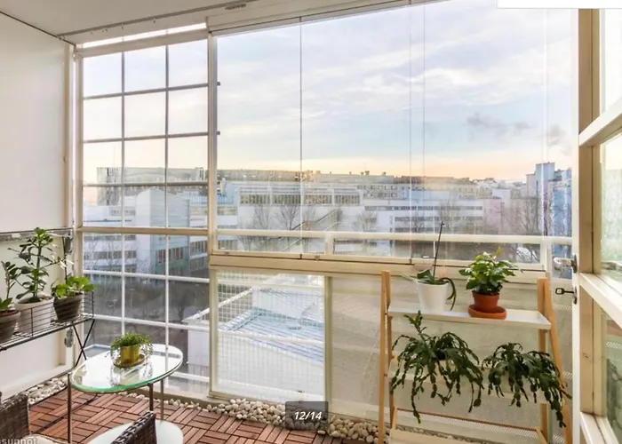 Daire Scandinavian Design Stylish 1br Heart Center With Balcony 12 Helsinki